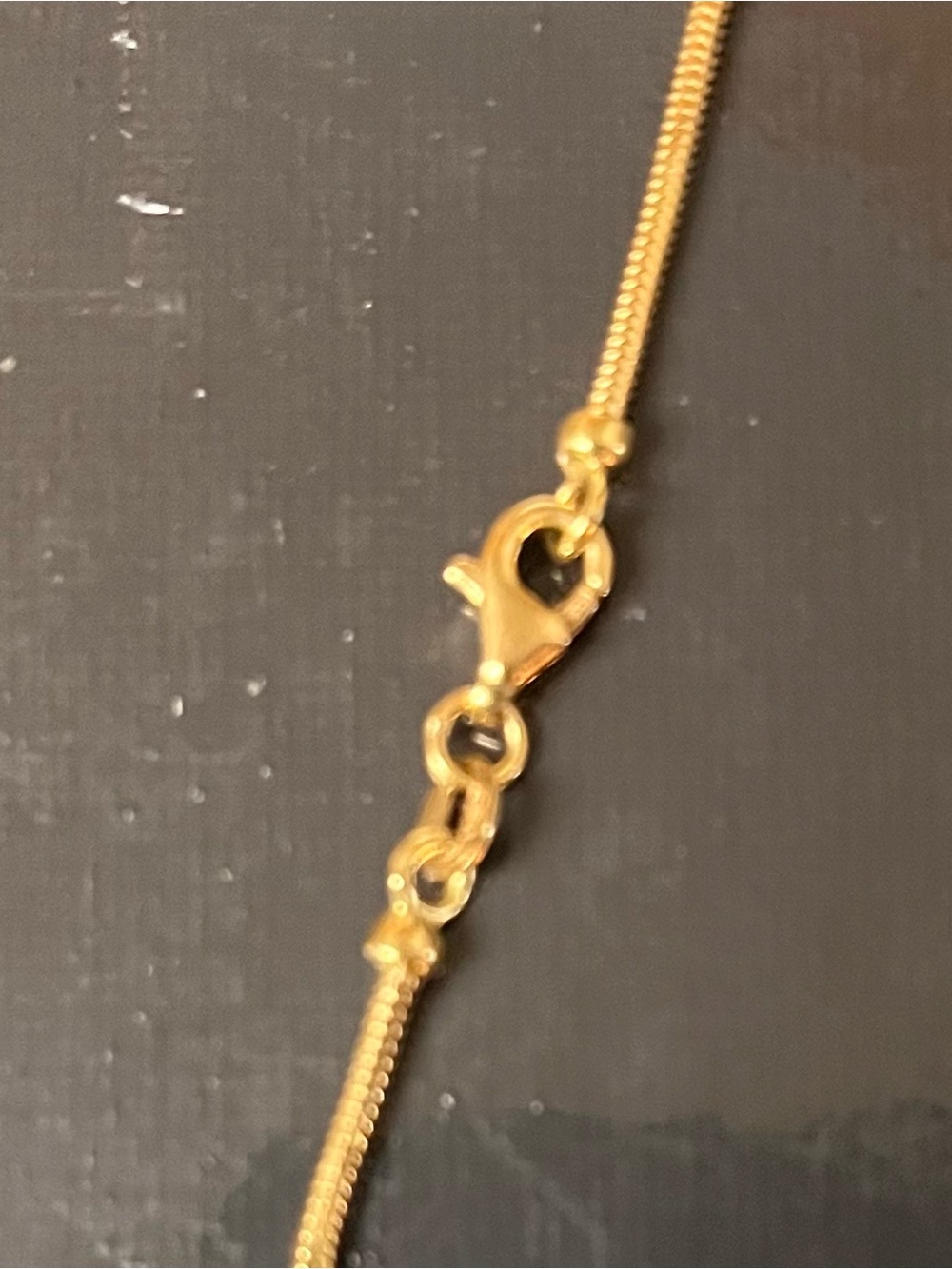 18 Kt Necklace with Black Orb and diamonds - Picture 5 of 7